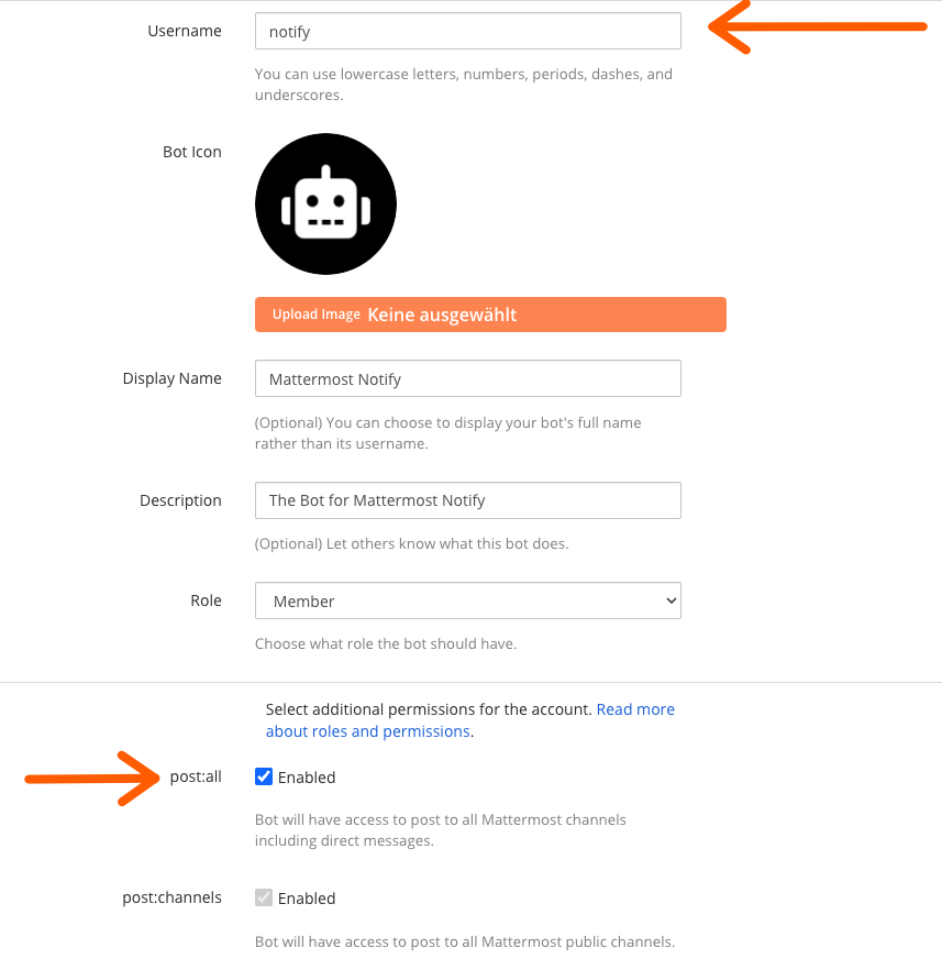 Create Notify Bot